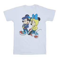 Disney - T-shirt - Garçon (Blanc)