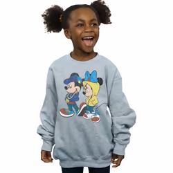 Disney - Sweat - Fille (Gris chiné)