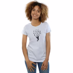 Disney - T-shirt FAIRY GOOD LIFE - Femme (Gris chiné)