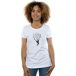 Disney - T-shirt FAIRY GOOD LIFE - Femme (Blanc)