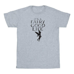 Disney - T-shirt FAIRY GOOD LIFE - Femme (Gris chiné)