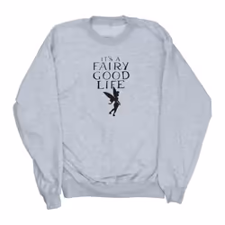 Disney - Sweat FAIRY GOOD LIFE - Garçon (Gris chiné)