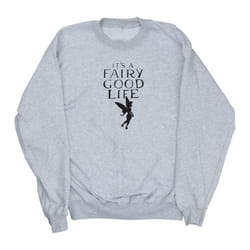 Disney - Sweat FAIRY GOOD LIFE - Fille (Gris chiné)