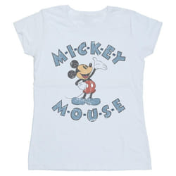 Disney - T-shirt - Femme (Blanc)