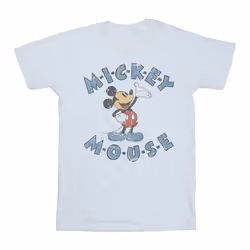 Disney - T-shirt MICKEY MOUSE - Garçon (Blanc)