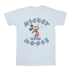 Disney - T-shirt MICKEY MOUSE - Garçon (Blanc)