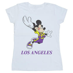 Disney - T-shirt LOS ANGELES - Femme (Blanc)