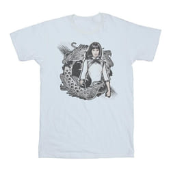 Marvel - T-shirt SHANG-CHI AND THE LEGEND OF THE TEN RINGS XIALING DRAGON - Homme (Blanc)