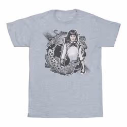 Marvel - T-shirt SHANG-CHI AND THE LEGEND OF THE TEN RINGS XIALING DRAGON - Homme (Gris chiné)