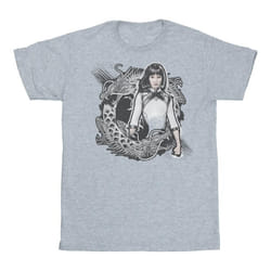 Marvel - T-shirt SHANG-CHI AND THE LEGEND OF THE TEN RINGS XIALING DRAGON - Homme (Gris chiné)