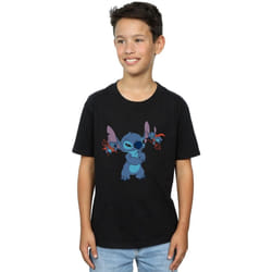 Disney - T-shirt LILO AND STITCH - Garçon (Noir)