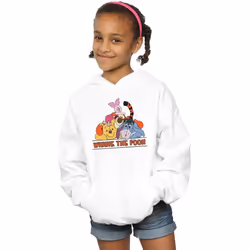 Disney - Sweat à capuche - Fille (Blanc)
