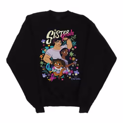 Disney - Sweat ENCANTO SISTER GOALS - Fille (Noir)