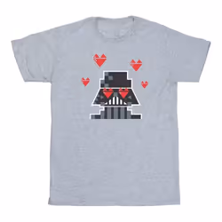 Star Wars - T-shirt VALENTINES IN LOVE - Homme (Gris chiné)