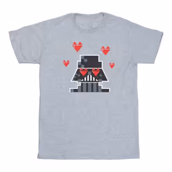Star Wars - T-shirt VALENTINES IN LOVE - Homme (Gris chiné)