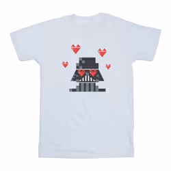 Star Wars - T-shirt VALENTINES IN LOVE - Homme (Blanc)