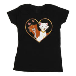 Disney - T-shirt THE ARISTOCATS - Femme (Noir)