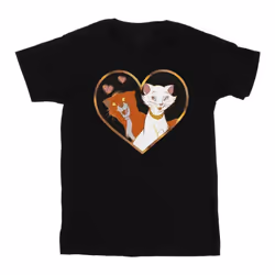 Disney - T-shirt THE ARISTOCATS - Femme (Noir)