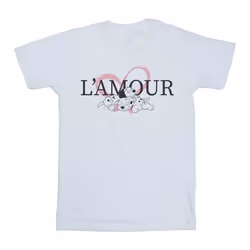 Disney - T-shirt DALMATIANS L'AMOUR - Fille (Blanc)