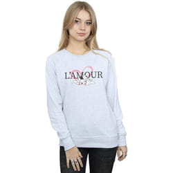 Disney - Sweat DALMATIANS L'AMOUR - Femme (Gris chiné)