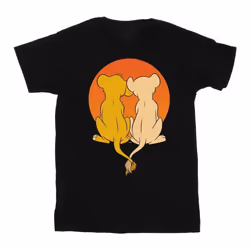 Disney - T-shirt THE LION KING WE ARE ONE - Fille (Noir)