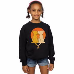 Disney - Sweat THE LION KING WE ARE ONE - Fille (Noir)
