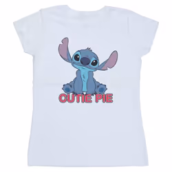 Disney - T-shirt CUTIE PIE - Femme (Blanc)