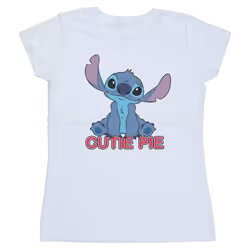 Disney - T-shirt CUTIE PIE - Femme (Blanc)