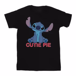 Disney - T-shirt CUTIE PIE - Femme (Noir)