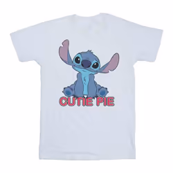 Disney - T-shirt LILO AND STITCH - Garçon (Blanc)