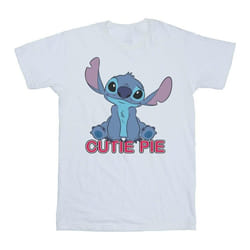 Disney - T-shirt LILO AND STITCH - Garçon (Blanc)
