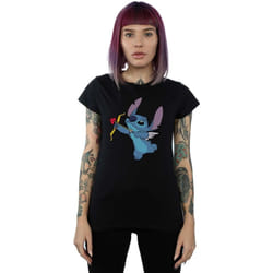 Disney - T-shirt CUPID VALENTINES - Femme (Noir)