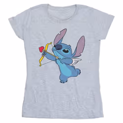 Disney - T-shirt CUPID VALENTINES - Femme (Gris chiné)