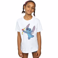 Disney - T-shirt CUPID VALENTINES - Fille (Blanc)
