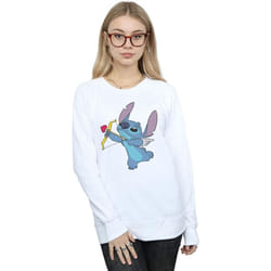 Disney - Sweat CUPID VALENTINES - Femme (Blanc)