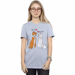 Disney - T-shirt THE ARISTOCATS WE GO TOGETHER - Femme (Gris chiné)