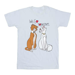 Disney - T-shirt THE ARISTOCATS WE GO TOGETHER - Femme (Blanc)