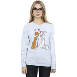 Disney - Sweat THE ARISTOCATS WE GO TOGETHER - Femme (Gris chiné)