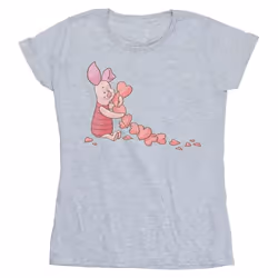 Disney - T-shirt CHAIN OF HEARTS - Femme (Gris chiné)