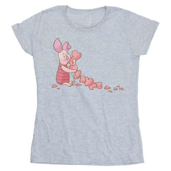Disney - T-shirt CHAIN OF HEARTS - Femme (Gris chiné)