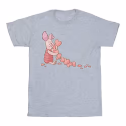 Disney - T-shirt CHAIN OF HEARTS - Fille (Gris chiné)