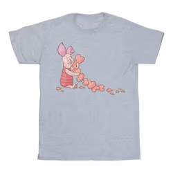 Disney - T-shirt CHAIN OF HEARTS - Fille (Gris chiné)