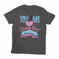 Disney - T-shirt TOY STORY YOU ARE THE CHOSEN ONE - Femme (Charbon)