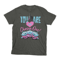 Disney - T-shirt TOY STORY YOU ARE THE CHOSEN ONE - Femme (Charbon)