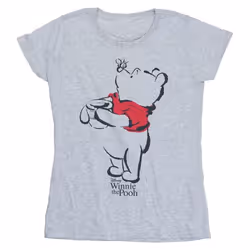 Disney - T-shirt - Femme (Gris chiné)