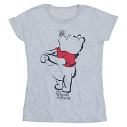 Disney - T-shirt - Femme (Gris chiné)
