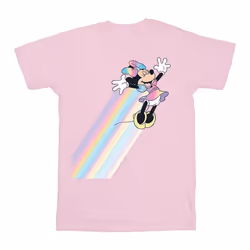 Disney - T-shirt - Fille (Rose)