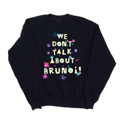Disney - Sweat ENCANTO WE DON'T TALK ABOUT BRUNO - Fille (Bleu marine)
