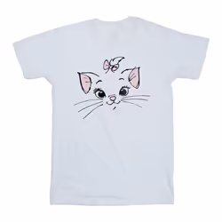 Disney - T-shirt - Fille (Blanc)