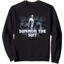 Marvel - Sweat SUMMON THE SUIT - Femme (Noir)